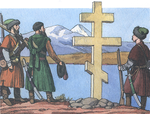 Русский крест на Камчатке
