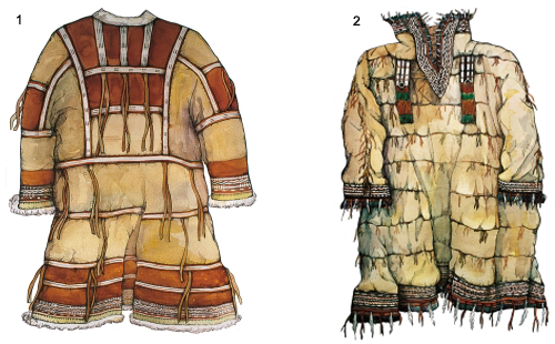 Традиционная одежда алеутов